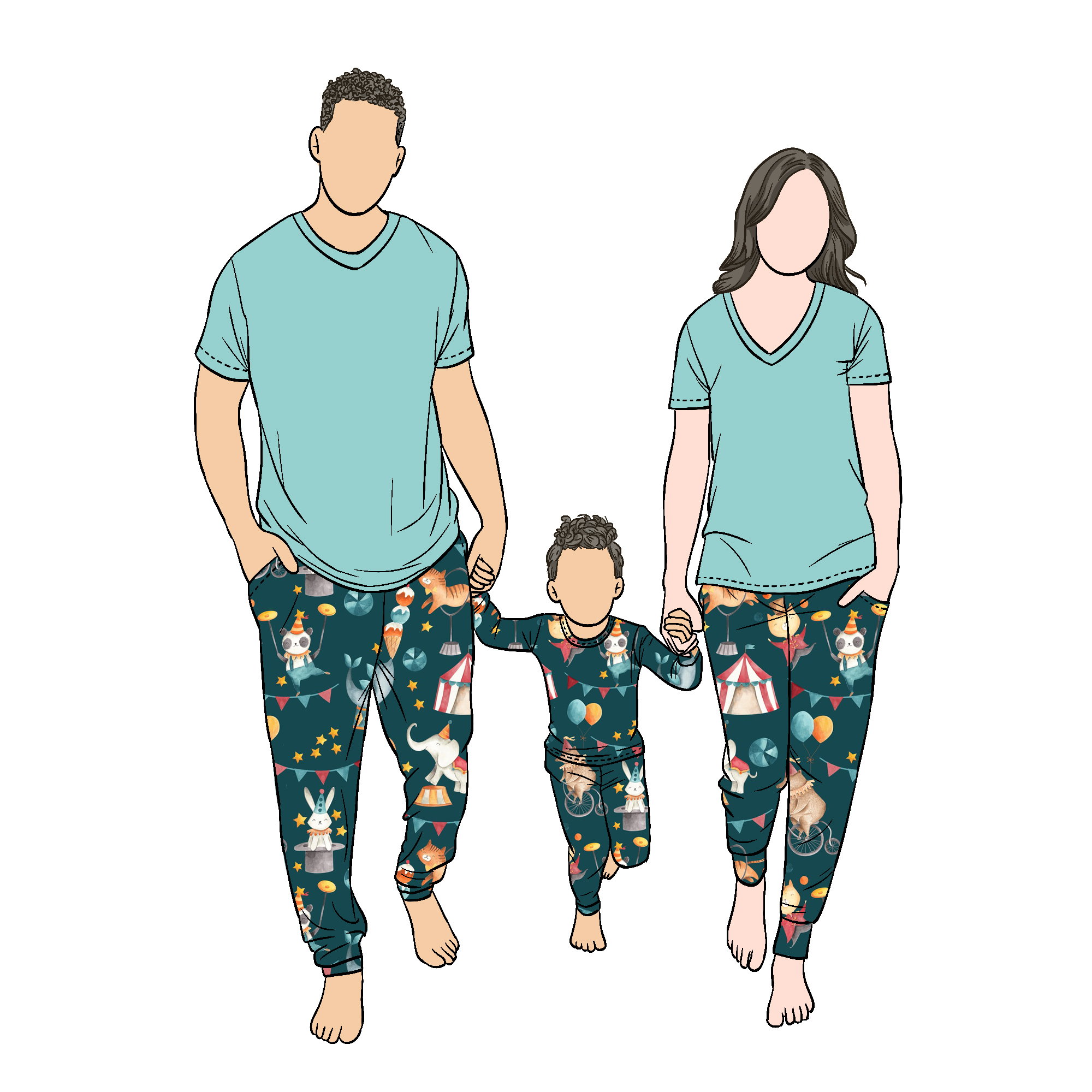 Pajamas Set Onesies Family: Matching Family Outfits for Holidays