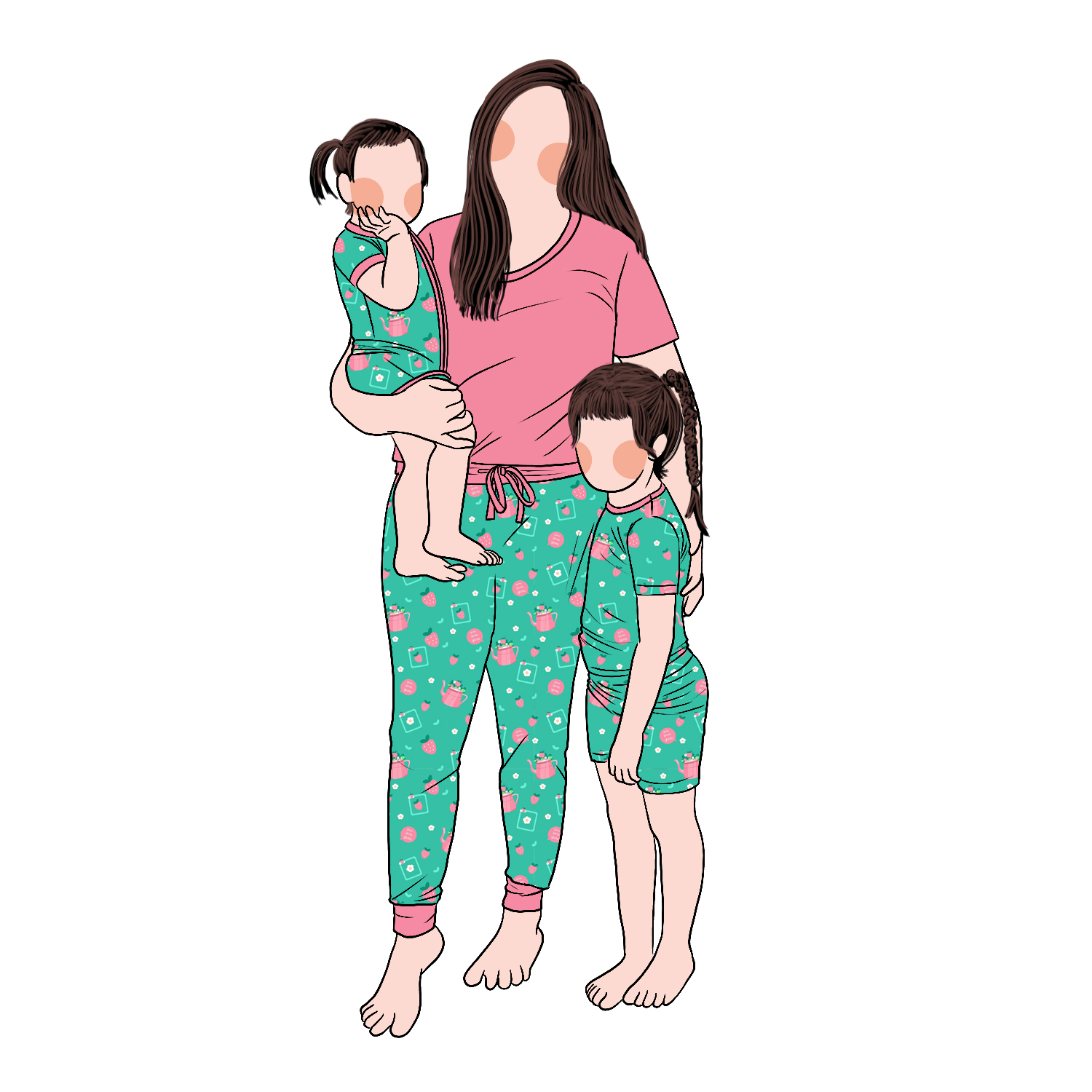 Harry Potter Polarfleece Eagle Grid Pajamas: Matching Family Outfits Ideas