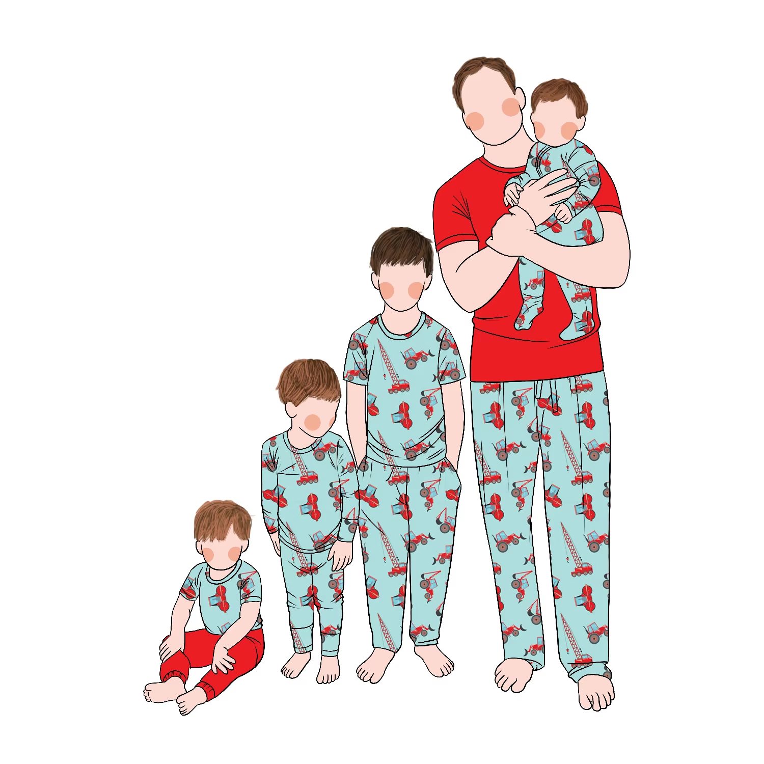 Black Plaid Outfits Family: Matching Family Outfits Guide