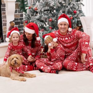 Customizable Bulk Family Matching Wholesale Green Long Sleeve Family Sets Shirt or Ribbed Off Shoulder Tulle Dress Green