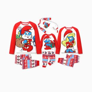 Bulk Order Factory Direct Christmas Long Sleeve Shirt & Off Shoulder Plaid Knitted Family Dress Burgundy