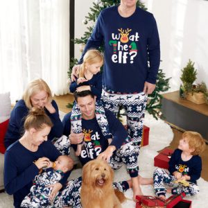 Wholesale OEM Christmas Collection Green Christmas 3D Reindeer Hooded Allover Print Family Onesies Blue Black